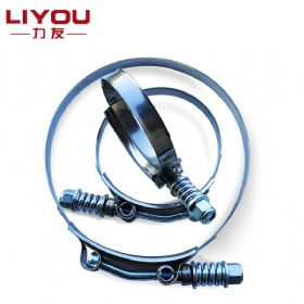 A-type steel belt type strong ring clamp