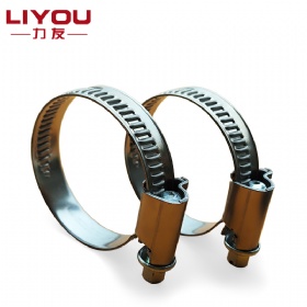 German Type Worm Drive Hose Clamp